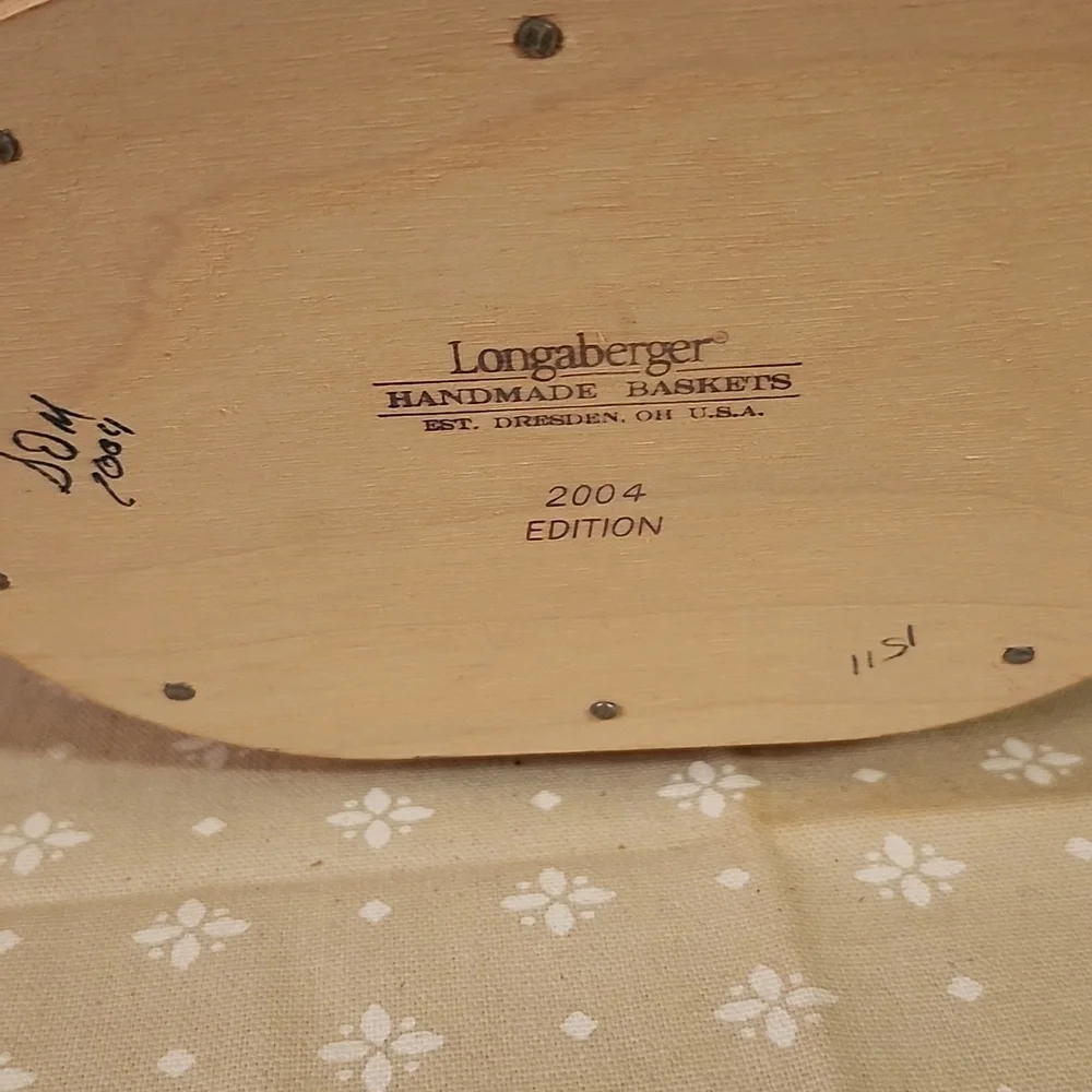 Longaberger 2004 Easter Basket